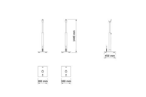 Стойка для жима лежа Pent BYSTRA