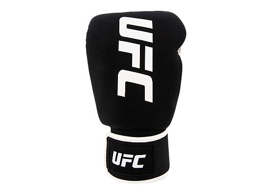 UFC Перчатки для бокса и ММА черные/белые - REG