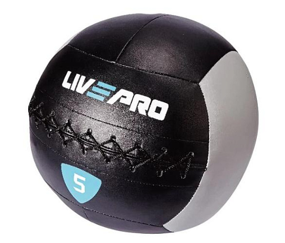 Livepro Мяч набивной утяжеленный Wall Ball LP8100-05KG