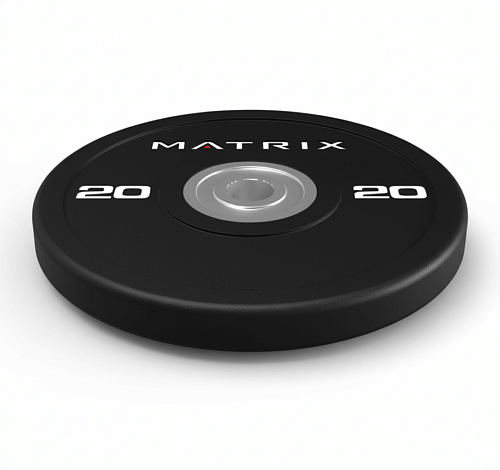 Диск бамперный уретановый Matrix Urethane Black Bumper Plate