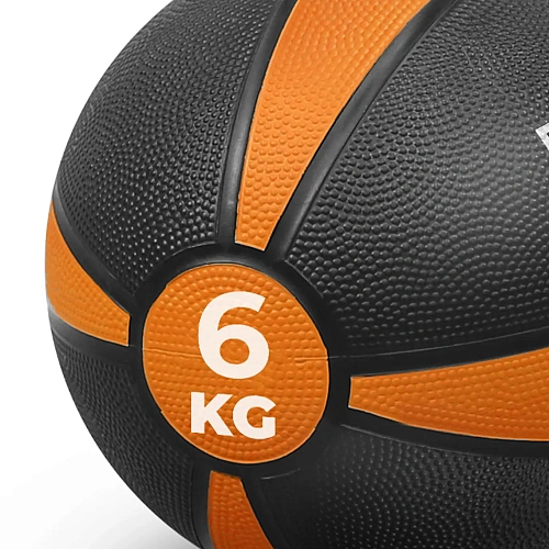 Медбол резиновый Bronze Gym 6 кг