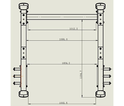 Частичная силовая стойка Aerofit Impulse SL7014