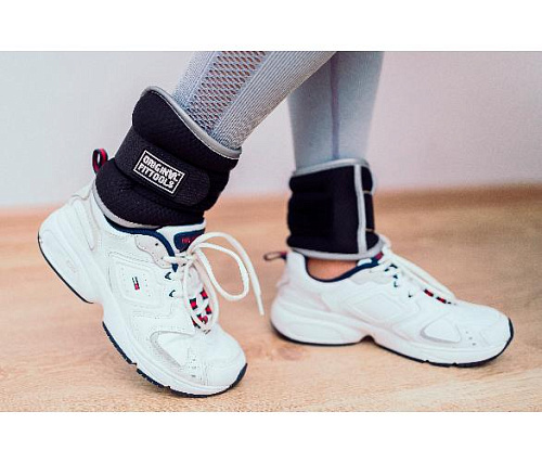 Утяжелители Original FitTools 1 кг (пара) черные