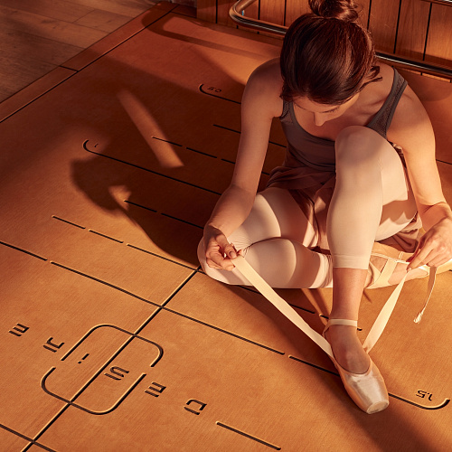 Коврик с разметкой для занятий фитнесом Desire Regatta Mat