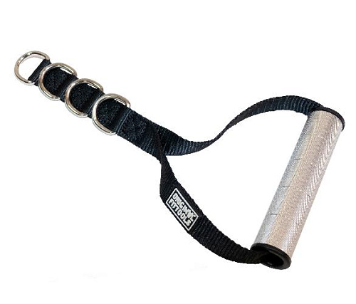 Купить Тяга закрытая нейлоновая регулируемая Original FitTools c с алюминиевой рукояткой 15 см в Москве