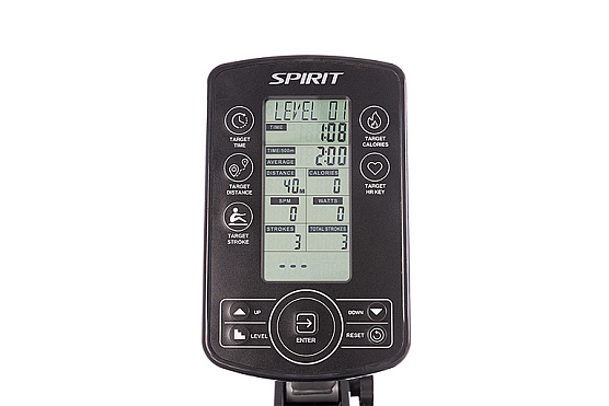 Гребной тренажер Spirit Fitness CRW800H2O фото10