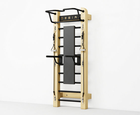 Узкая шведская стенка расширенной комплектации Desire Eco S Plus