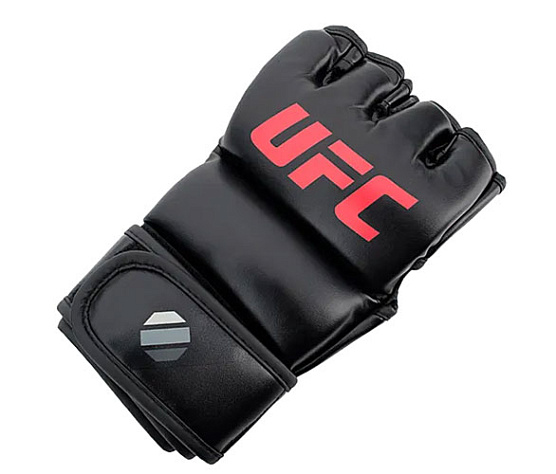 Перчатки MMA для грэпплинга UFC 7 унций чёрные S/M фото4