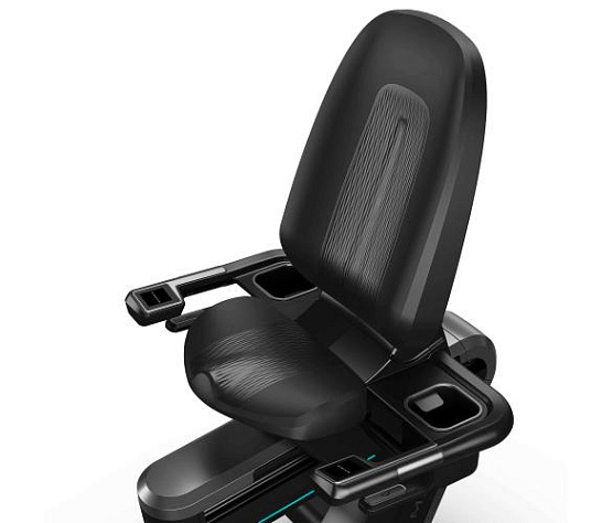 Горизонтальный велотренажер Matrix Fitness Onyx P1 RB 22 фото5