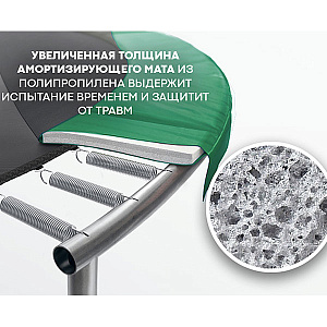Купить Батут Hasttings Classic Game Green (4,26 м) в Москве
