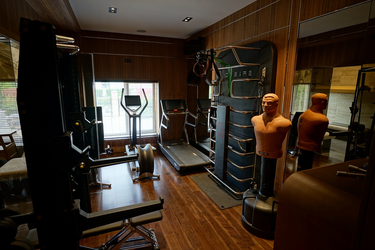 Спортивный зал в коттеджном посёлке «Монтевиль»