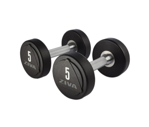 Купить Набор уретановых гантелей Ziva ZVO-DBPU-1584 1–10 кг в Москве