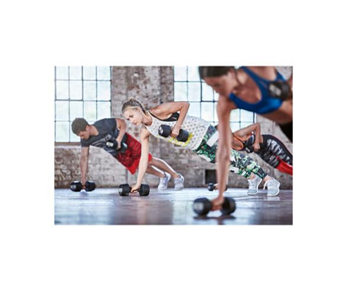 Гантели Original FitTools Reebok RSWT-16052 2 кг (пара)