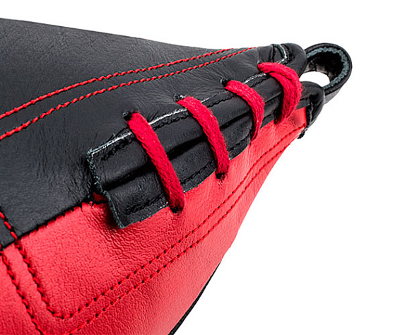 Груша скоростная кожаная UFC 10 х7 (25 см) фото2