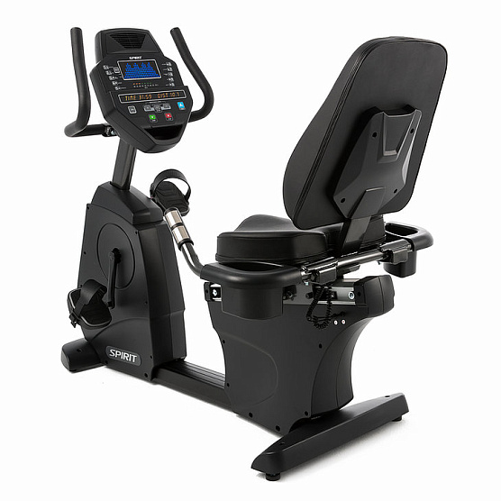 Горизонтальный тренажер Spirit Fitness CR800 Silver фото1