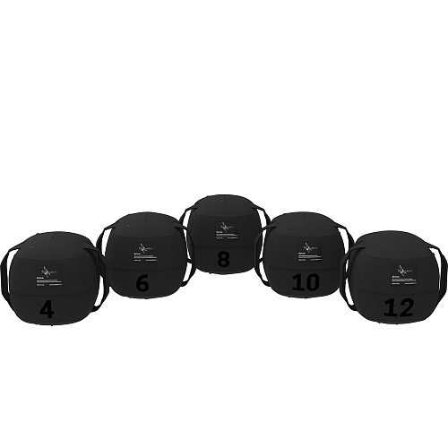 Гиря с ручками MyEquilibria Wall Ball 8 кг