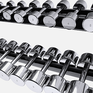 Купить Набор хромированных гантелей Technogym KAK1 в Москве