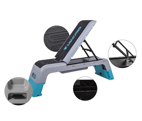 Степ-платформа регулируемая Livepro LP8241