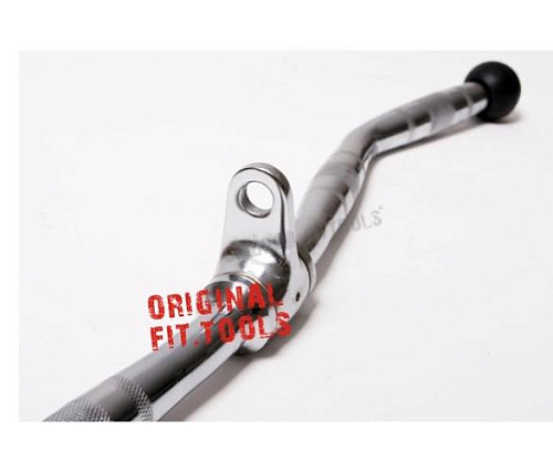 Рукоятка для тяги за голову изогнутая с ограничителями Original FitTools