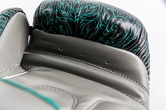 Перчатки для бокса UFC PRO Thai Naga 12 Oz зеленые фото14