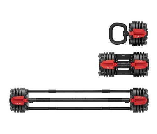 Штанга регулируемая многофункциональная 3 в 1 Oxygen XCROSS 24 кг