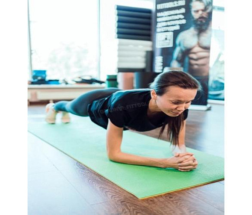 Коврик для фитнеса Original FitTools Banana Lime