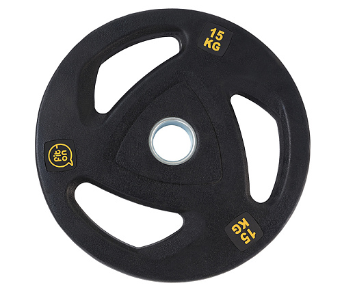 Купить Диск обрезиненный Fiton черный 15 кг в Москве