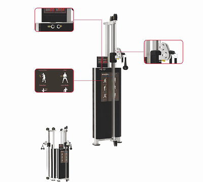 Грузоблочный тренажер Impulse HSP-PRO002