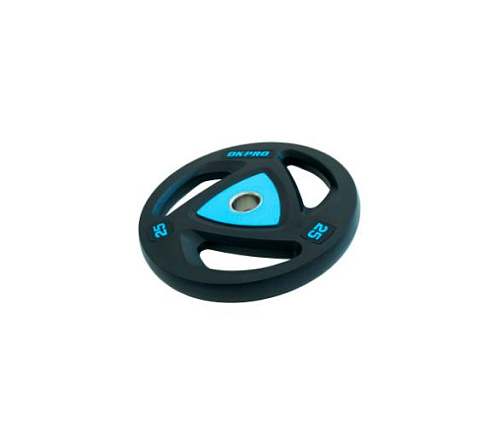 Диск олимпийский полиуретановый Original FitTools OKPRO 25 кг