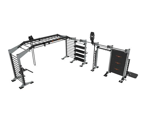 Купить Стойка-мостик функциональная Torque X-Create XCFB-6M-19-X1-05 (6-модульная, комплект X1, 579 см, платинум) в Москве