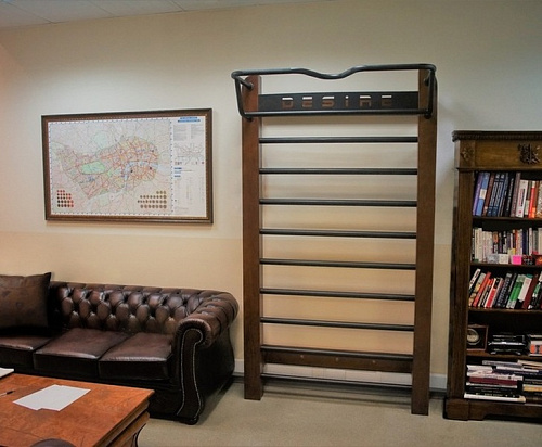 Шведская стенка с удобным турником Desire Eco Base