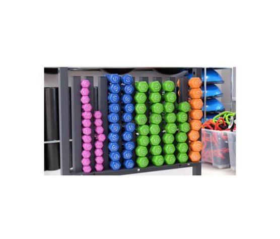 Гантель в виниловой оболочке Original FitTools 4 кг оранжевый фото5