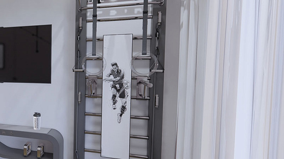 Узкая шведская стенка расширенной комплектации Desire Eco S Plus фото3